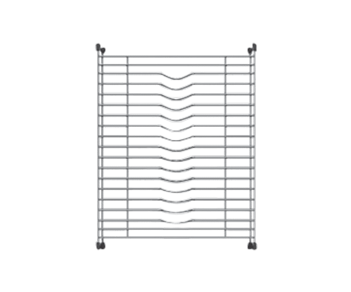 Blanco Floating Dish Rack Diamond Equal Double
