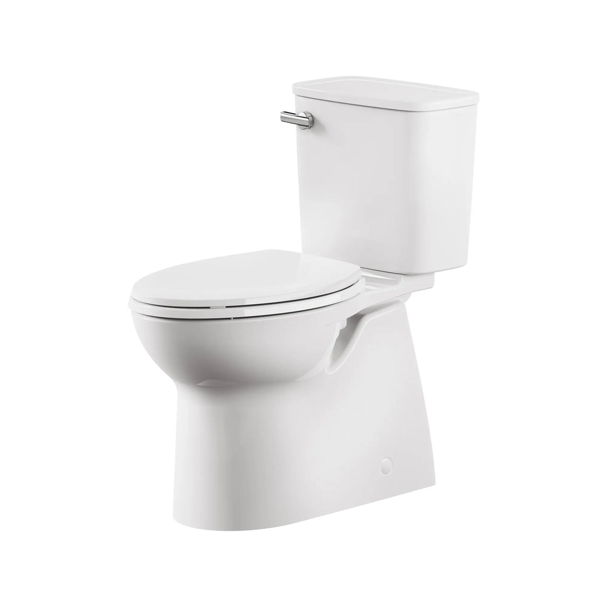 American Standard Aspirations Two-Piece Concealed 1.28 gpf/4.8 Lpf Chair Height Elongated Toilet With Seat