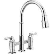 Delta Broderick Pull-Down Bridge Kit With Shieldspray 2L - Chrome