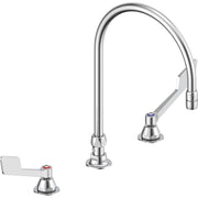Delta Commercial 23C655-R7 Two-Handle Widespread Lavatory Faucet - Chrome