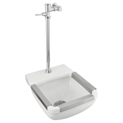 American Standard Ultima  Manual Clinic Sink Flush Valve, Piston-Type, 6.5 gpf/24.6 Lpf, 24-Inch Rough-In 6047117.002 - Plumbing Market