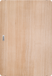 Blanco Ash Cutting Board Quatrus R15 Stainless Steel Apron