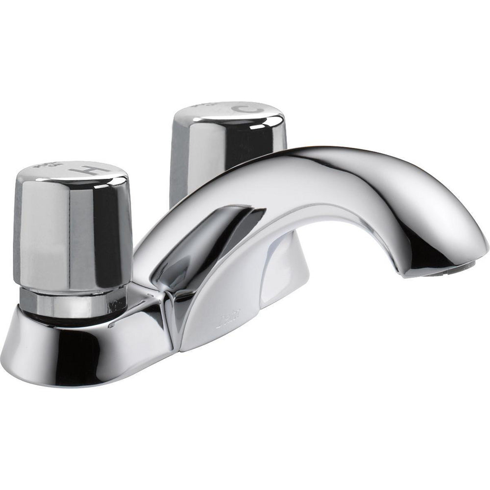 Delta Commercial 2507LF-HDF Two-Handle Metering Faucet
