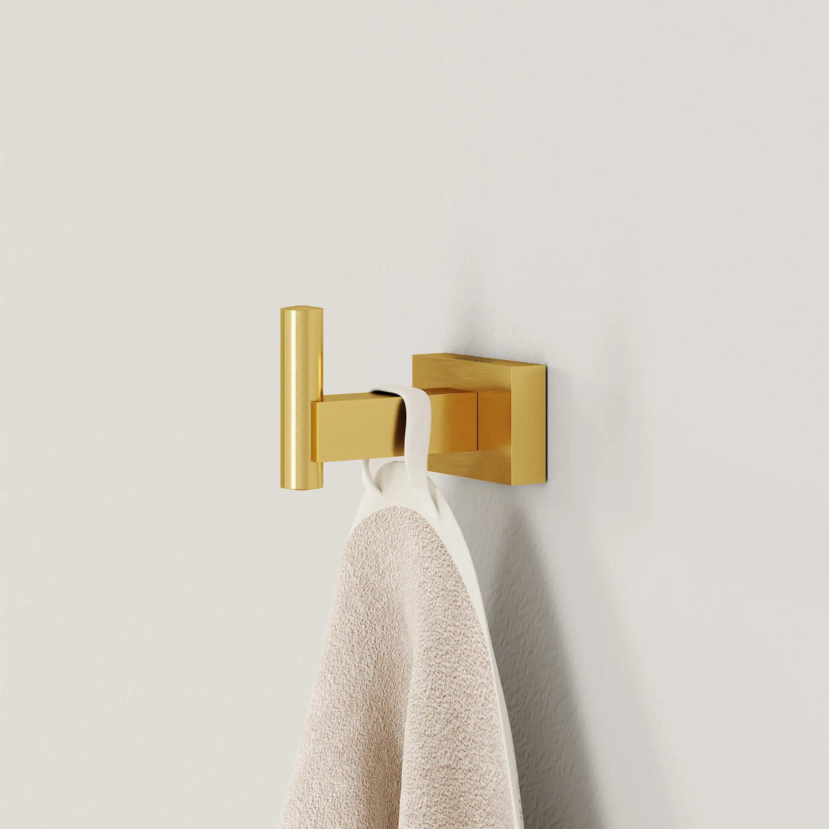 Grohe ESSENTIALS CUBE ROBE HOOK  Brushed Cool Sunrise 40511GN1 - Brushed Cool Sunrise
