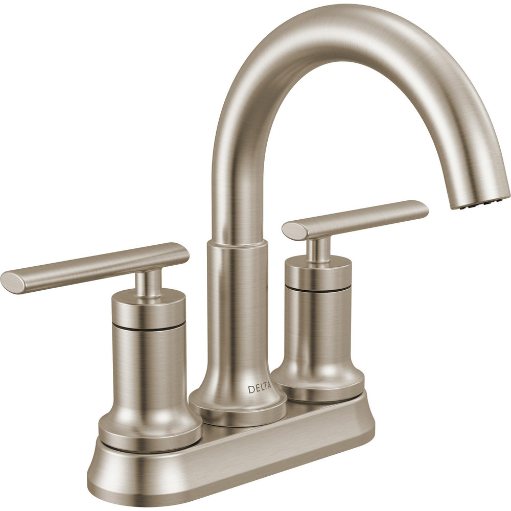 Delta Altado Two Handle Centerset Bathroom Faucet - Stainless Steel