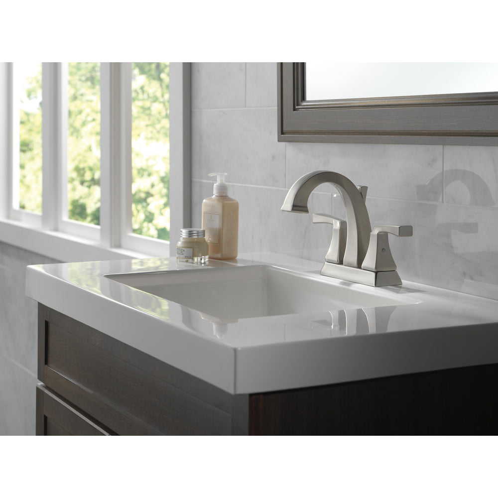 Delta Dryden Centerset Lavatory Faucet - Stainless