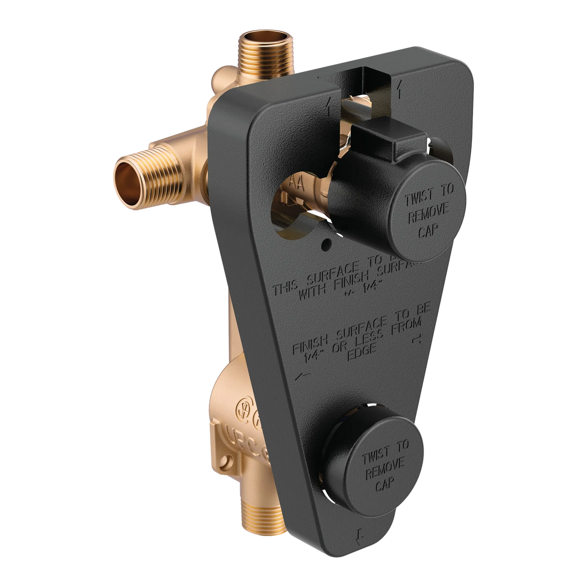 Moen M-Pact Posi-Temp with Diverter 1/2" CC IPS Connection Includes Pressure Balancing 2551 in Chrome (2551) - view 2