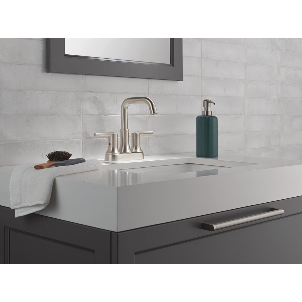 Delta TRINSIC Two Handle Centerset Bathroom Faucet