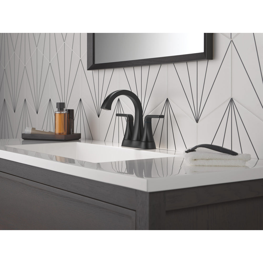 Delta LINEAX Two Handle Centerset Bathroom Faucet
