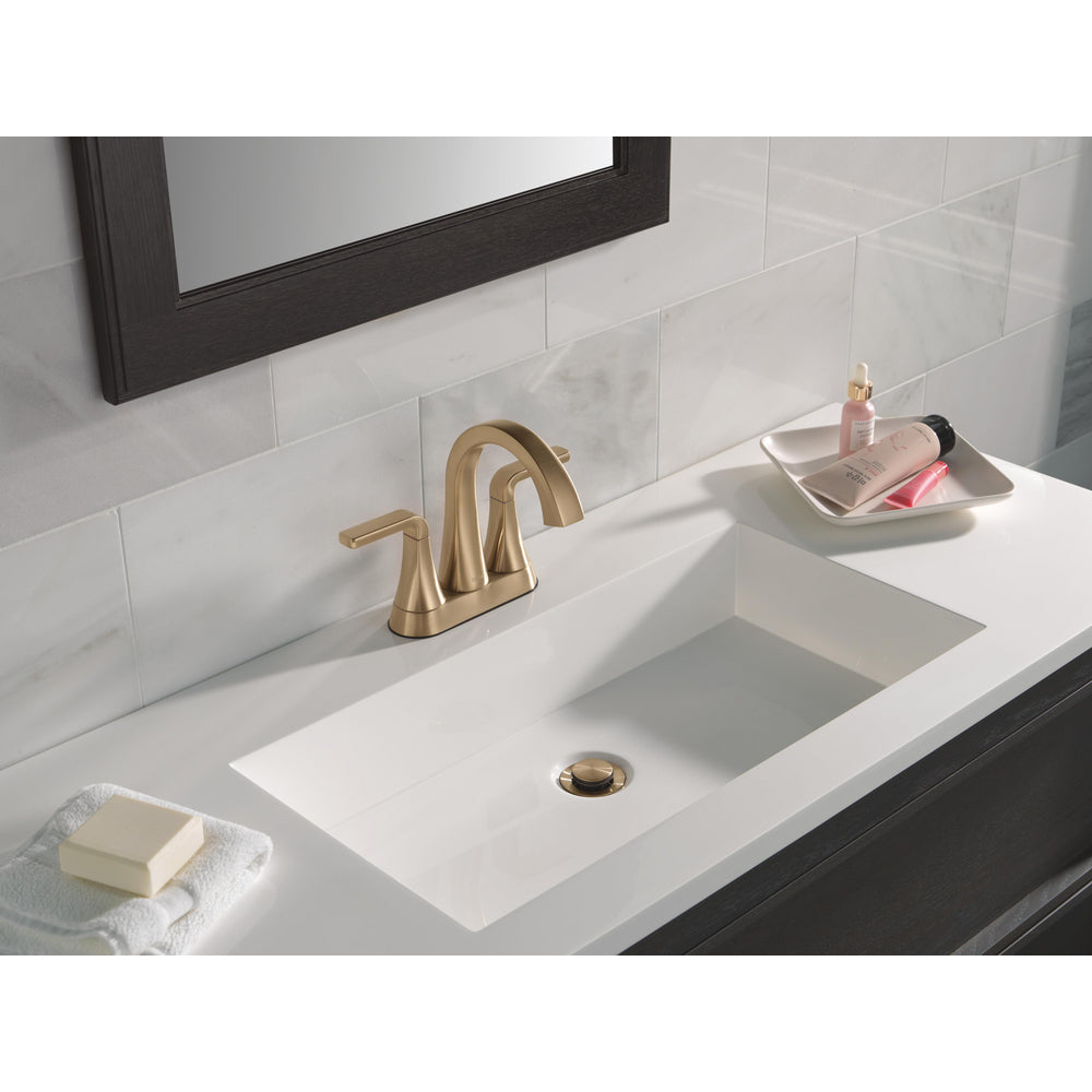 Delta LINEAX Two Handle Centerset Bathroom Faucet