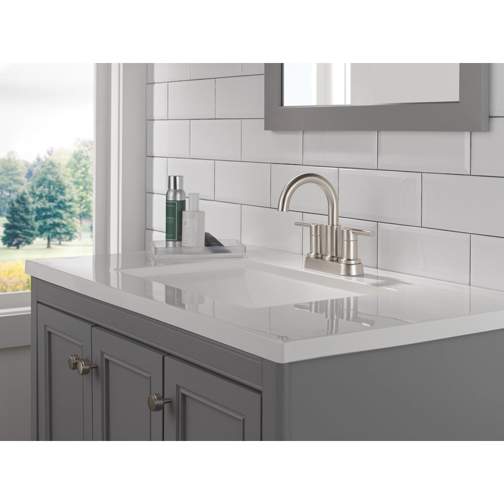 Delta Nicoli Two Handle Centerset Bathroom Faucet