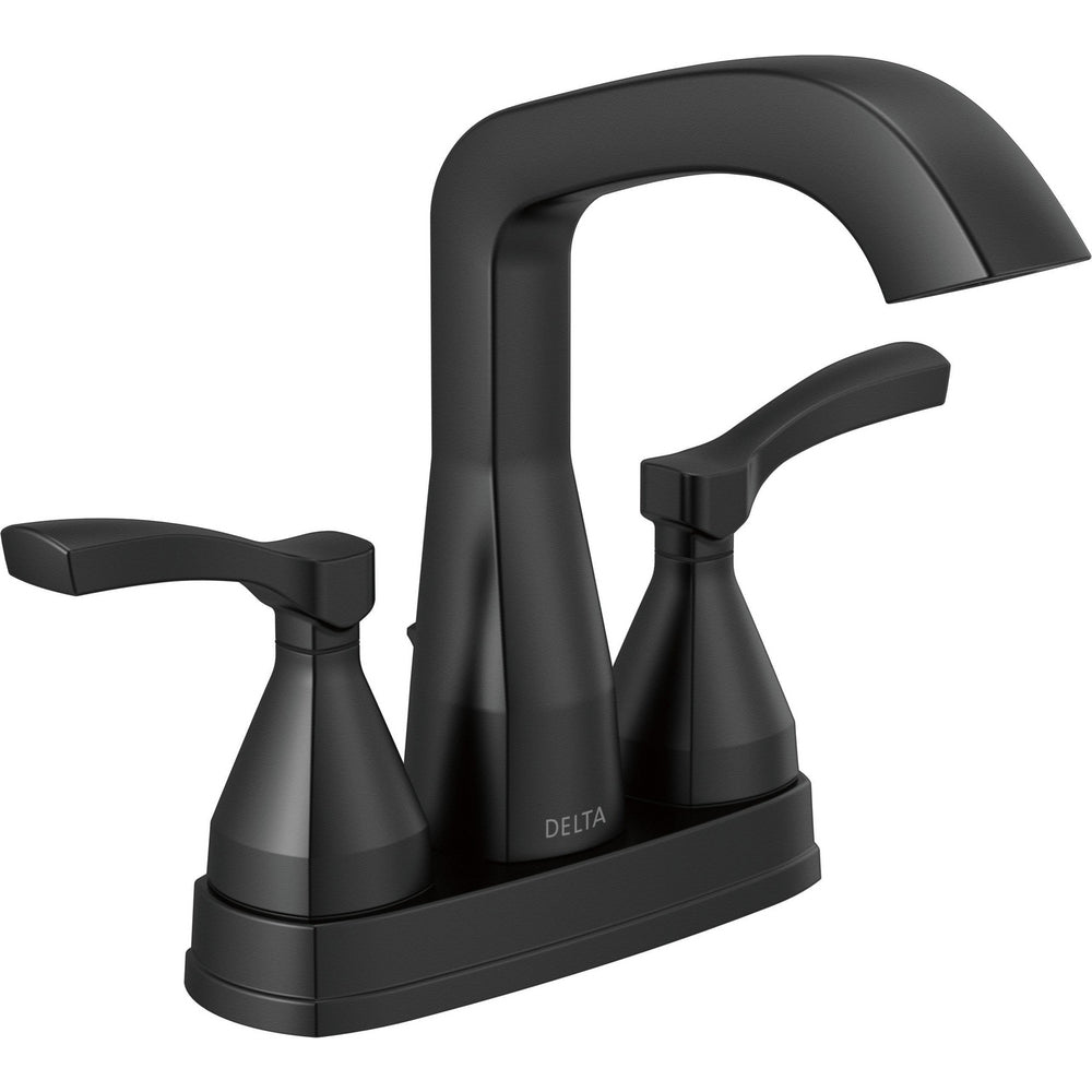 Delta Stryke Centerset Faucet 25776-MPU-DST - Matte Black