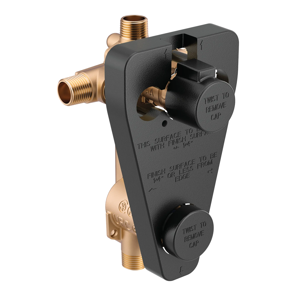 Moen M-Pact Posi-Temp with Diverter 1/2" CC IPS Connection Includes Pressure Balancing Stops 2581 in Chrome (2581) - view 2