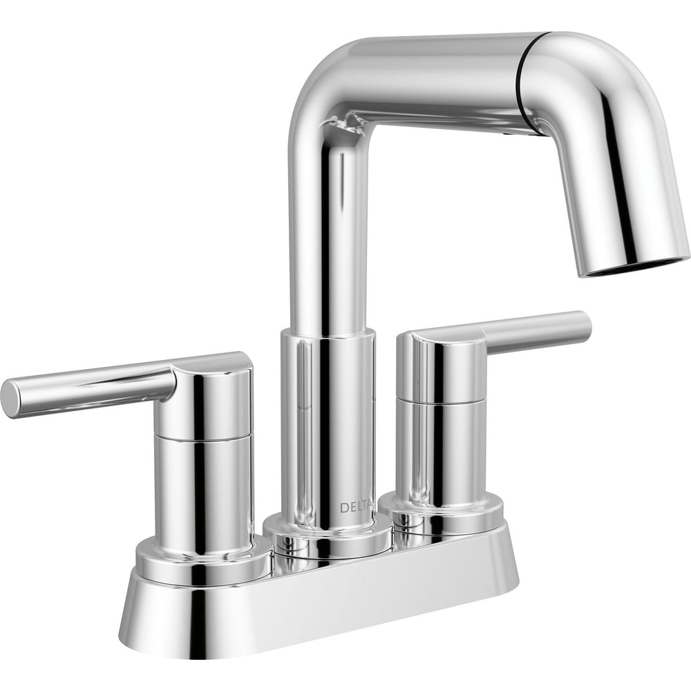 Delta Nicoli Two Handle Centerset Pull-Down Bathroom Faucet - Chrome