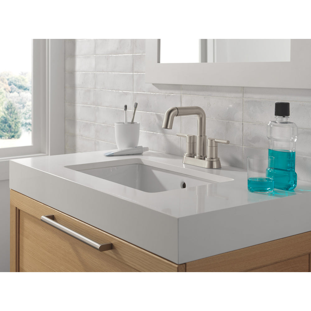 Delta Nicoli Two Handle Centerset Pull-Down Bathroom Faucet