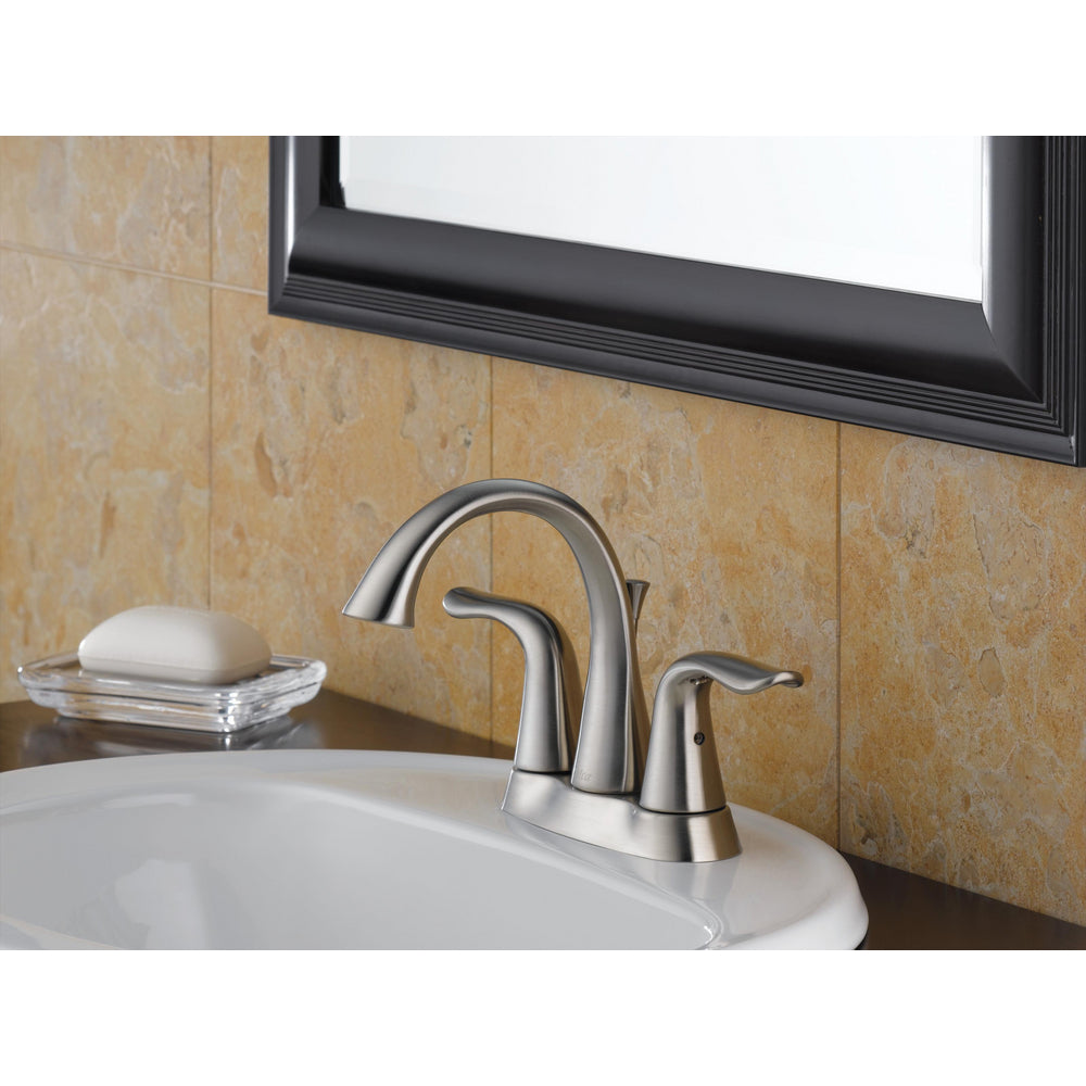 Delta Lahara Bathroom Faucet - Stainless