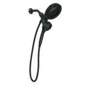 Moen Engage Magnetix Chrome Six-Function Handshower and Rainshower Combo 26010 in Matte Black (26010BL)