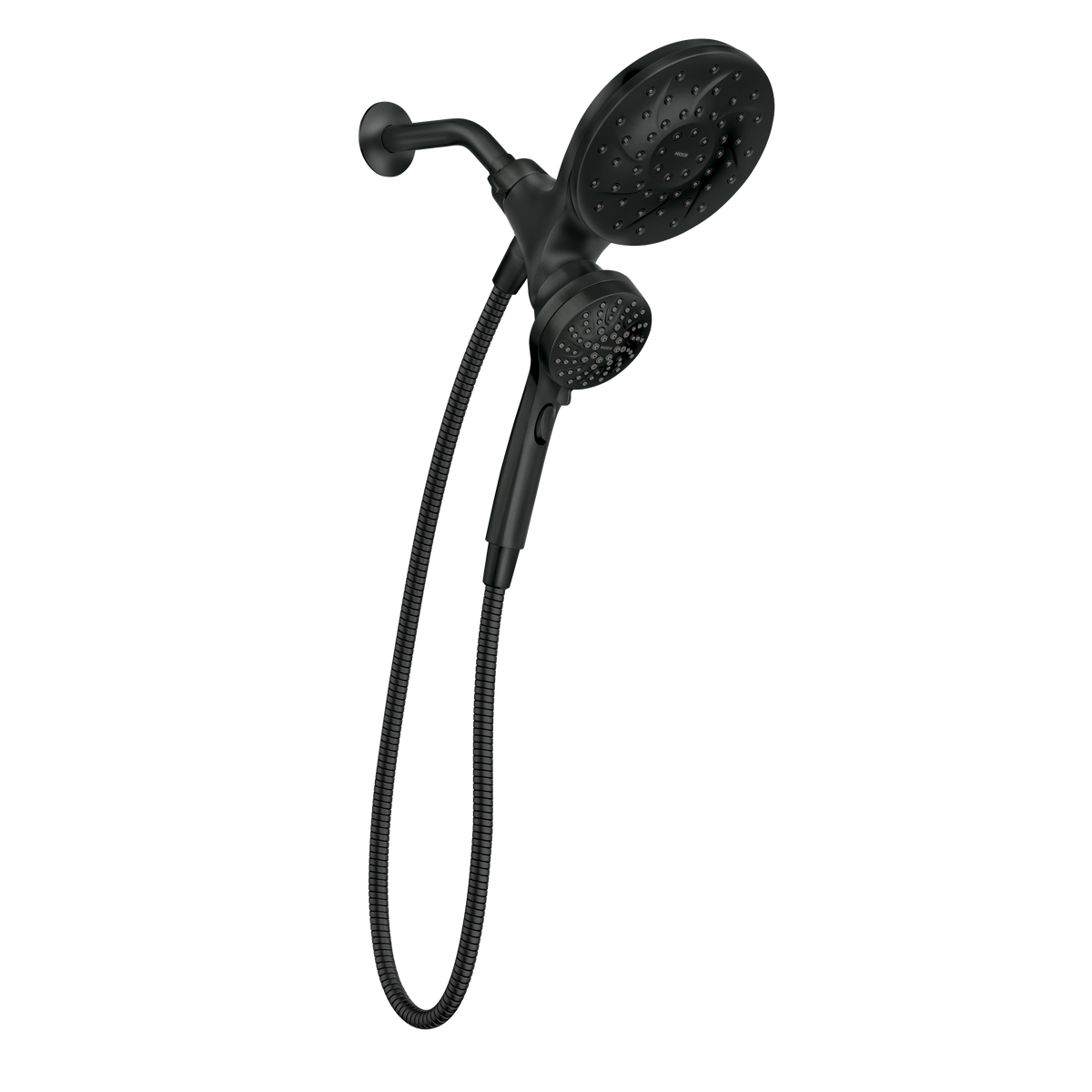 Moen Engage Six-Function Standard with Handheld Shower 26009 in Matte Black (26009BL)