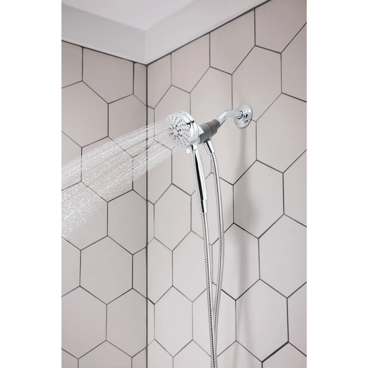 Moen Engage Six-Function 3 1/2" Diameter Spray Head Handheld Shower 26100 in Chrome (26100) - view 8
