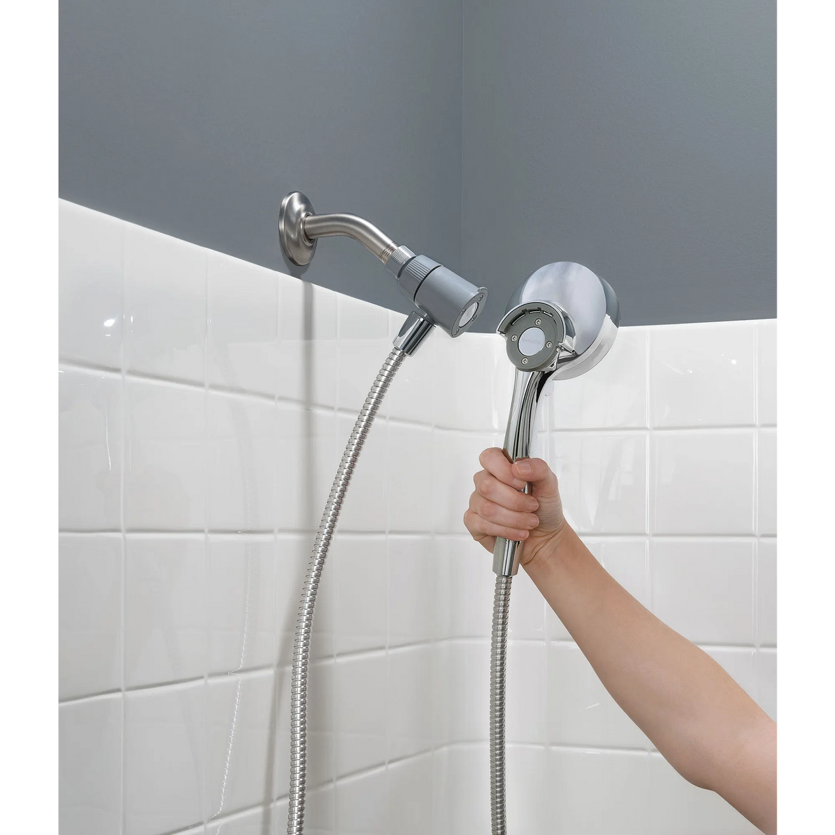 Moen Engage Six-Function 3 1/2" Diameter Spray Head Handheld Shower 26100 in Chrome (26100) - view 7