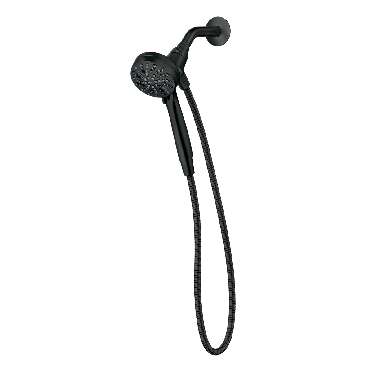 Moen Engage Six-Function Eco-Performance 3 1/2" Diameter Spray Head Handheld Shower 26100EP in Matte Black (26100EPBL)