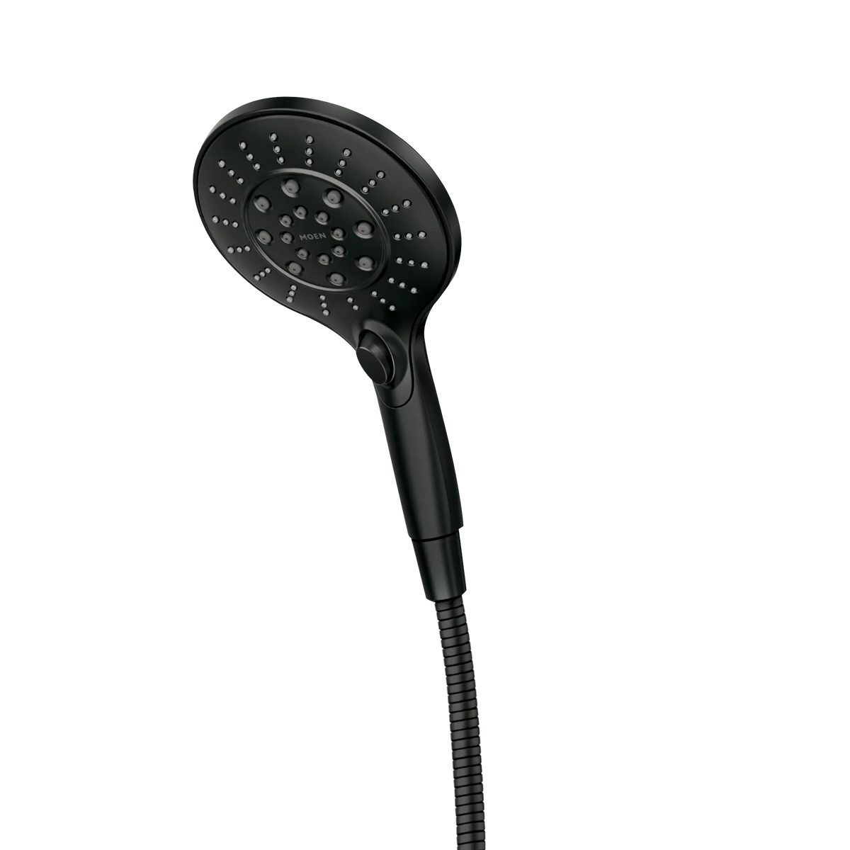 Moen Engage Six-Function 5 1/2" Diameter Spray Head Handheld Shower 26112 in Matte Black (26112BL) - view 2