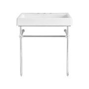 DXV Oak Hill 30 in. Console Legs in Polished Chrome (D21411030.100)