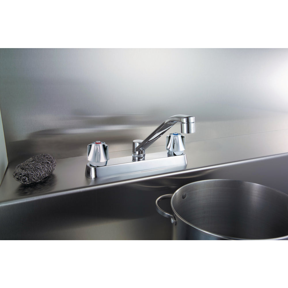 Delta Commercial 26C3131 Two-Handle Deck-Mount Sink Faucet