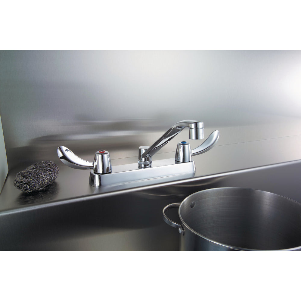 Delta Commercial 26C3152 Two-Handle Deck-Mount Sink Faucet