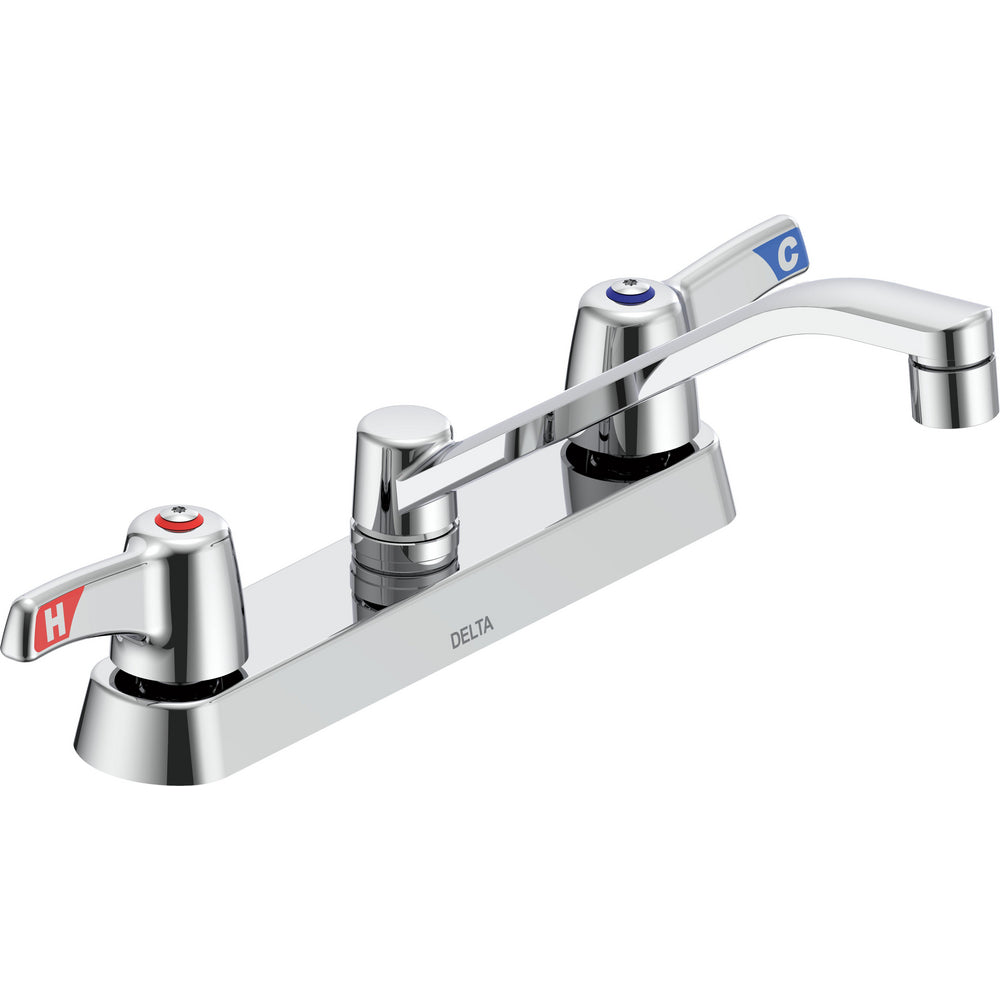 Delta Commercial 26C3133-TI Two-Handle Deck-Mount Sink Faucet