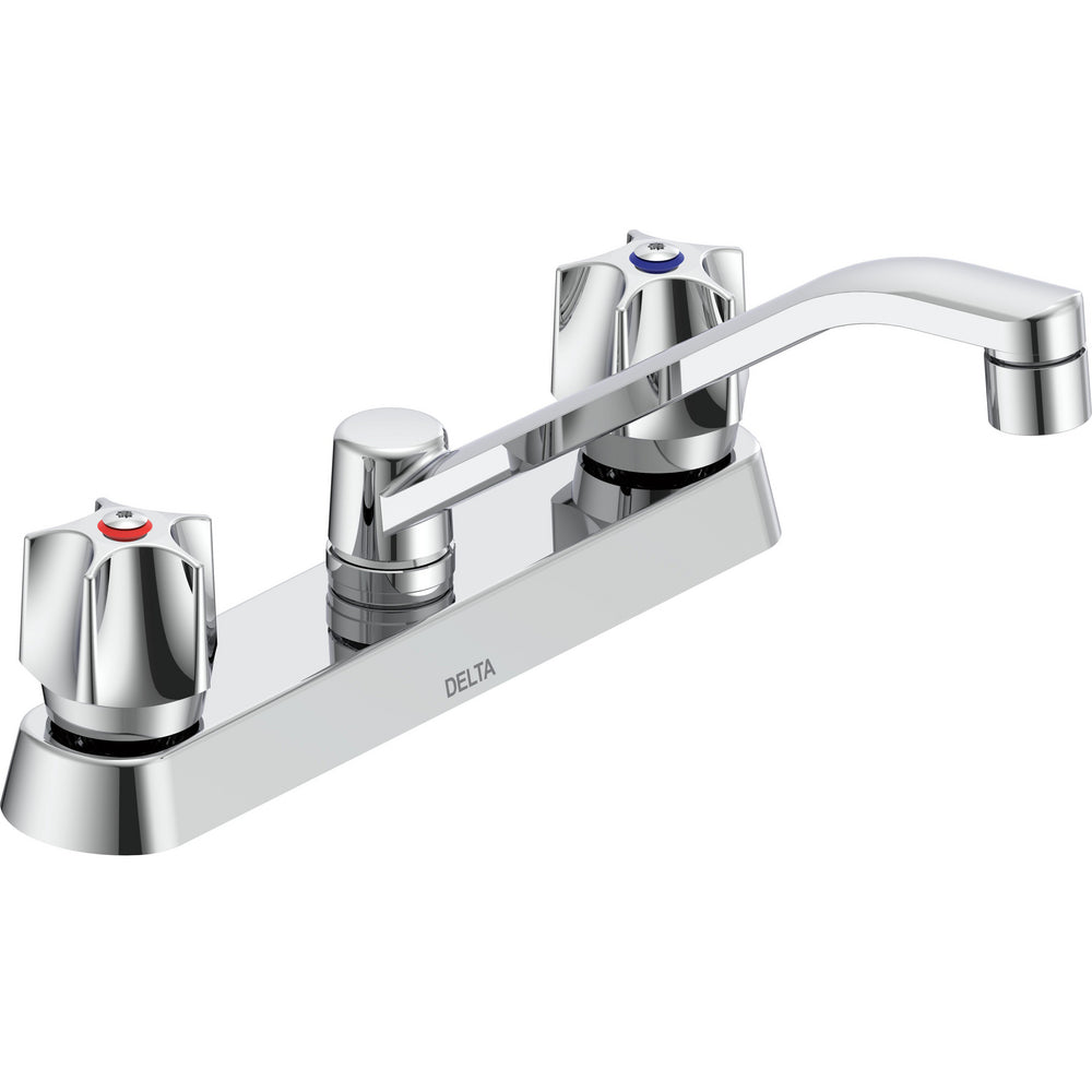 Delta Commercial 26C3141 Two-Handle Deck-Mount Sink Faucet