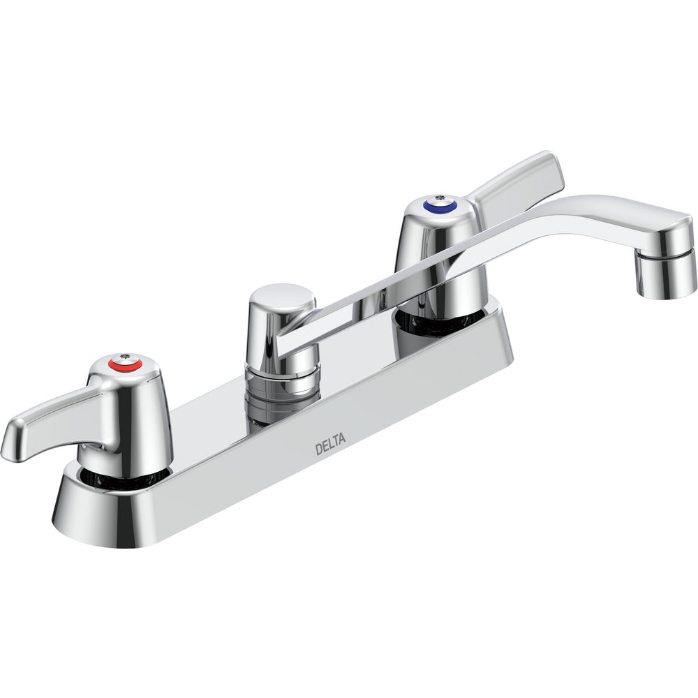 Delta Commercial 26C3153 Two-Handle Deck-Mount Sink Faucet