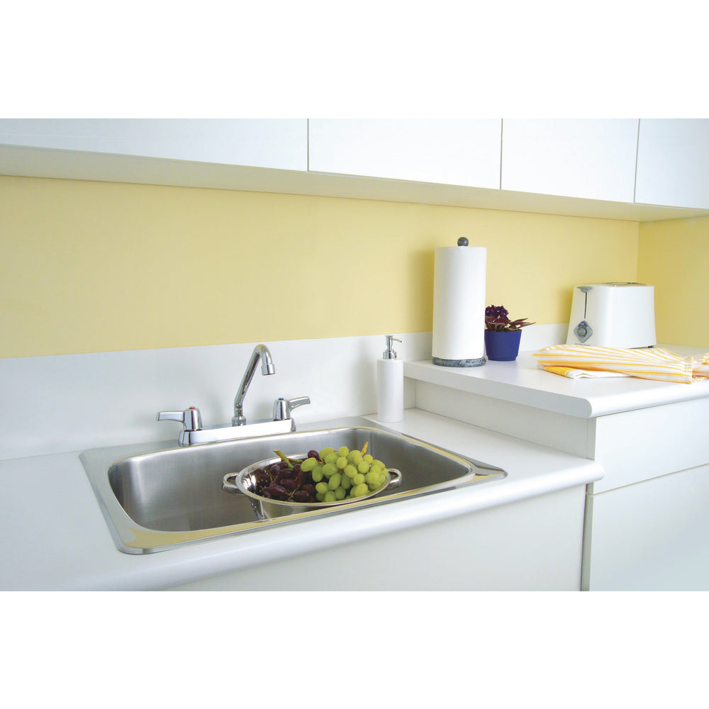 Delta Commercial 26C3253 Two-Handle Deck-Mount Sink Faucet with Swing Spout