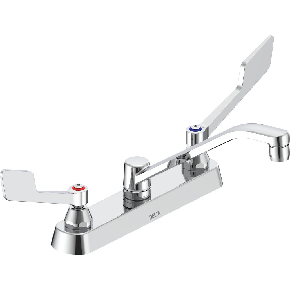 Delta Commercial 26T3145 Two-Handle Deck-Mount Sink Faucet - Chrome