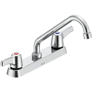 Delta Commercial 26T3233 Two-Handle Deck-Mount Sink Faucet - Chrome