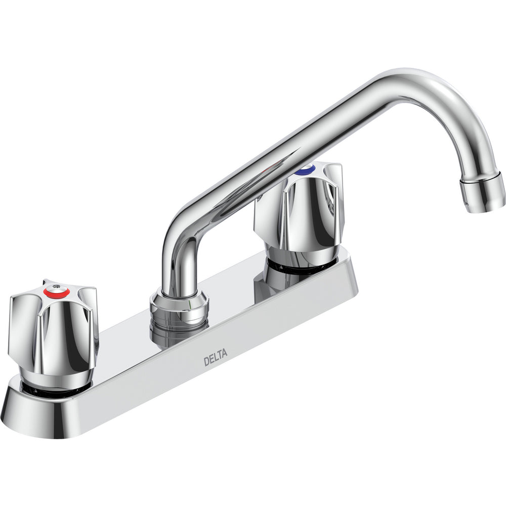 Delta Commercial 26T3241 Two-Handle Deck-Mount Sink Faucet