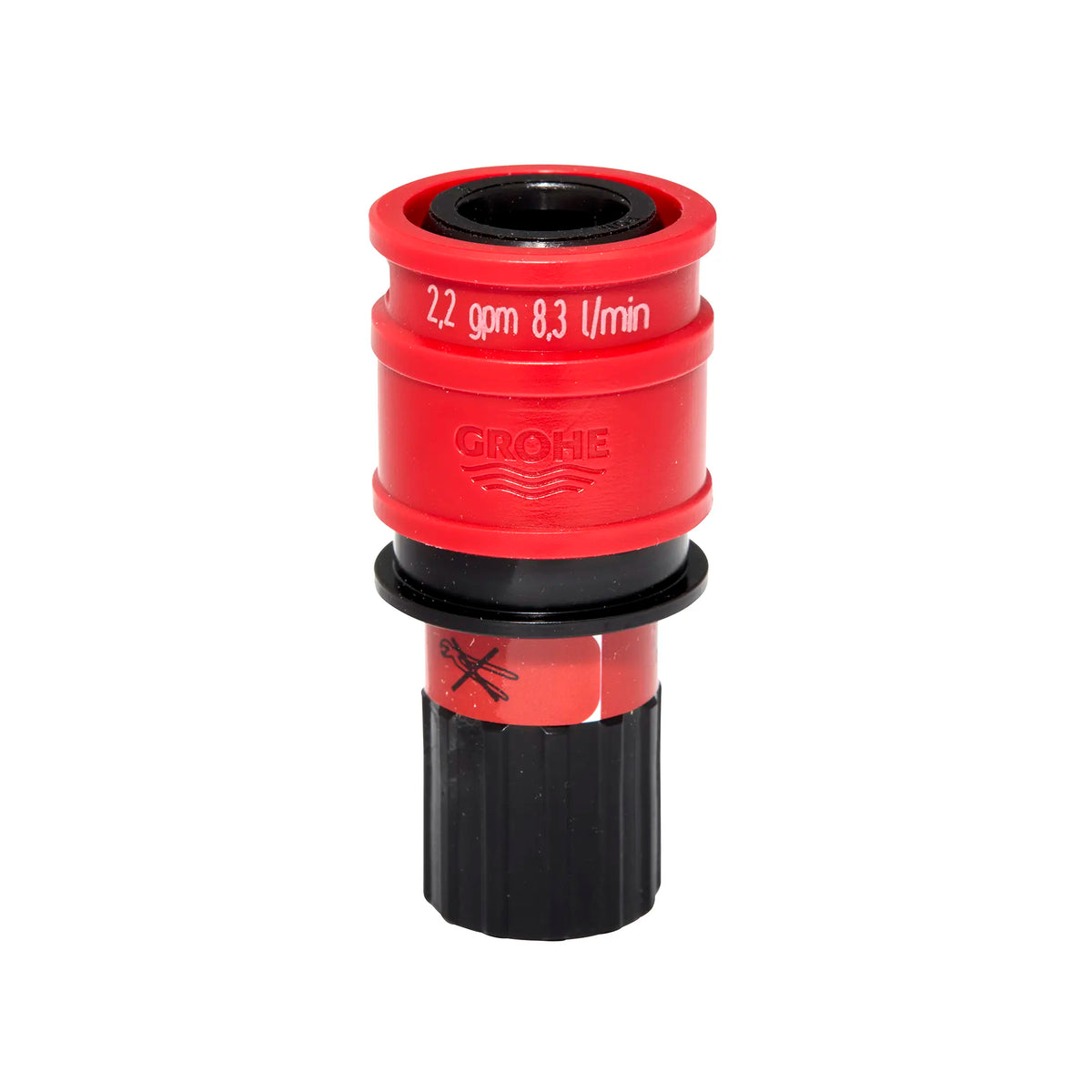 GROHE Quick Coupling 8.3 L/min (2.2 gpm) - StarLight Chrome