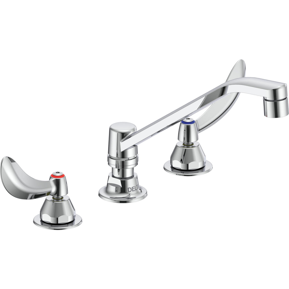 Delta Commercial 27C2124 Two-Handle Deck-Mount Sink Faucet - Chrome