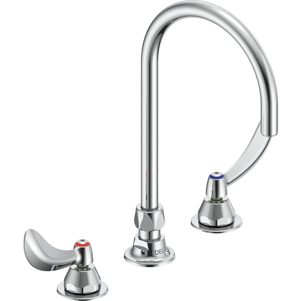 Delta Commercial 27C2974 Two-Handle 8 inch Widespread Lavatory Faucet - Chrome