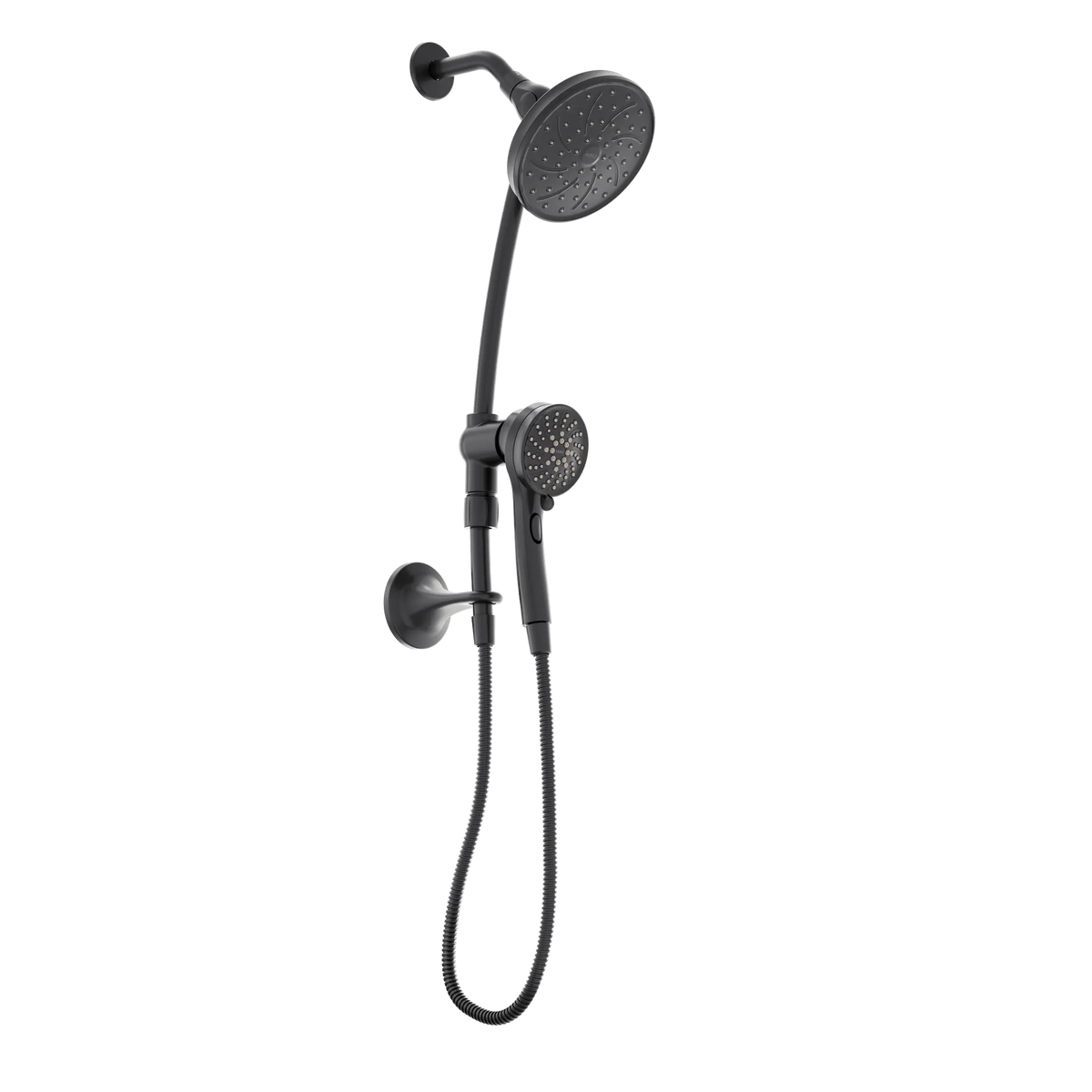 Moen Attract Six-Function 3.75" Diameter Spray Head Standard with Handshower 28586 in Matte Black (28586BL) - view 5
