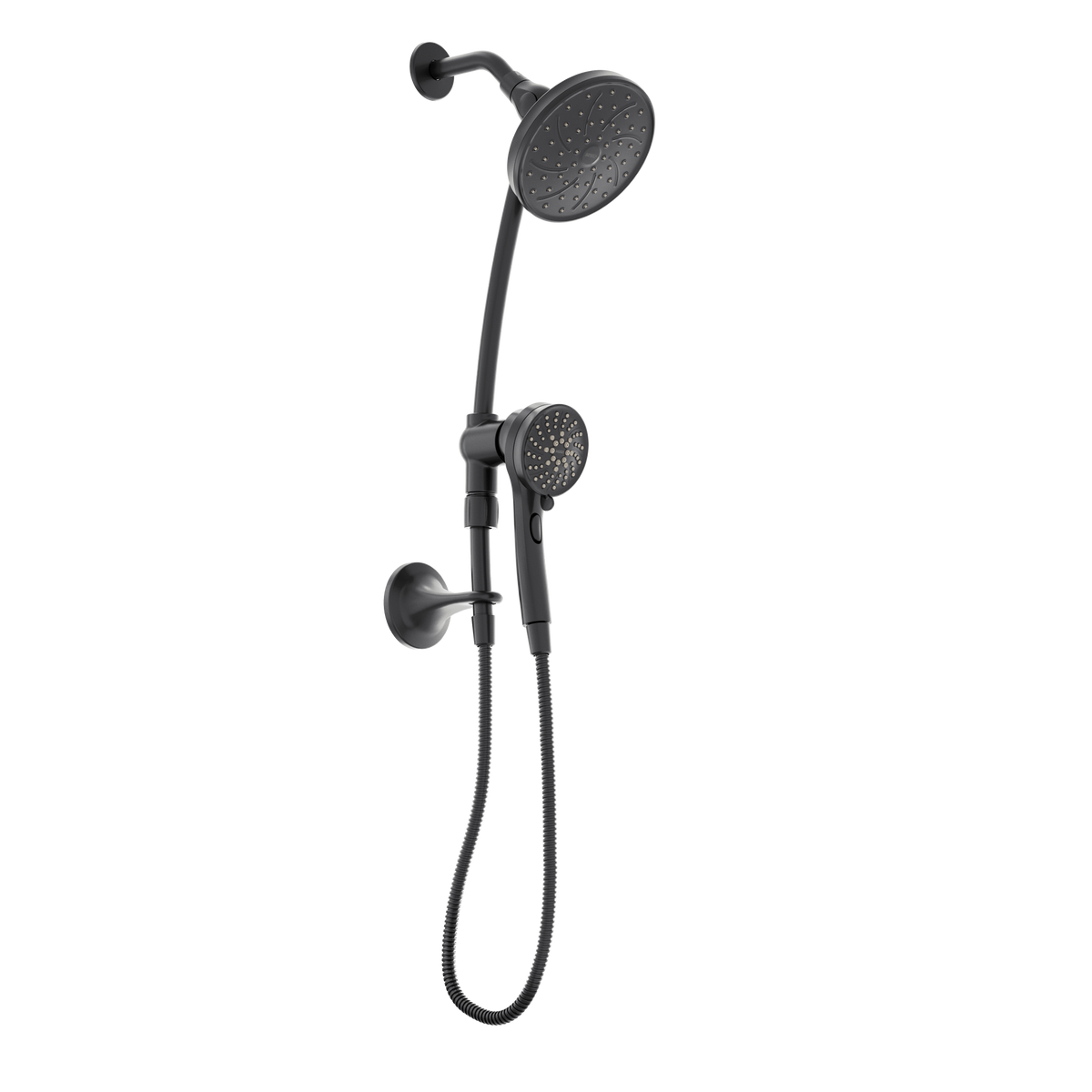 Moen Attract Six-Function 3.75" Diameter Spray Head Standard with Handshower 28586 in Matte Black (28586BL)