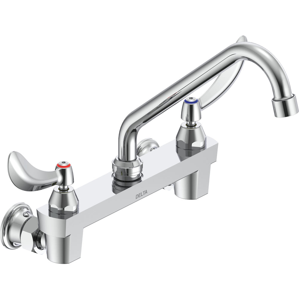 Delta Commercial 28C4244 Two-Handle Wall-mount Sink Faucet