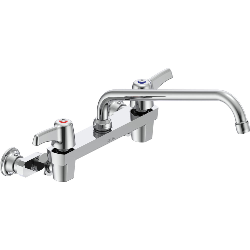 Delta Commercial 28C4443-AC Two-Handle Wall-mount Sink Faucet