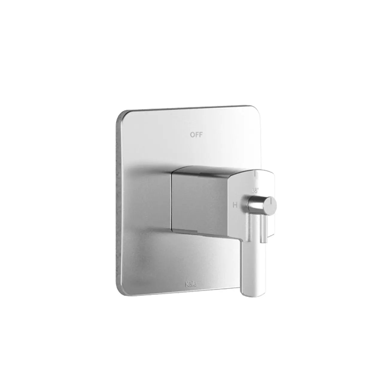 Kalia GRAFIK Decorative Trim for 2-Way Type T/P 1/2'' Coaxial Valve with Diverter Chrome 104283-110 - Plumbing Market