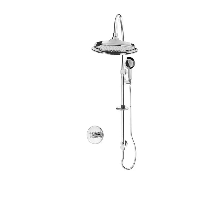 Rubi Jade 1/2’’ P. Bal. Shower Set Chrome RJA714CC - Plumbing Market