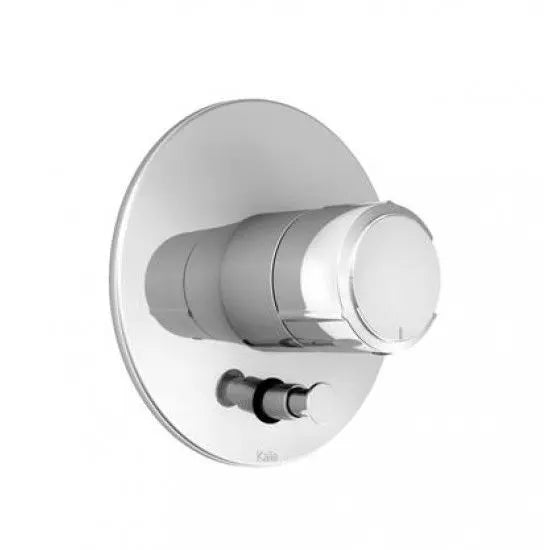 Kalia CITÉ 1/2'' Pressure Balance Valve with Diverter and Decorative Trim Chrome BF1151-110 - Plumbing Market