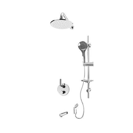 Rubi Billie/Dana 1/2’’ Therm. Shower Set 2 Way Div. Xvtr69R Chrome RCA813DCC - Plumbing Market