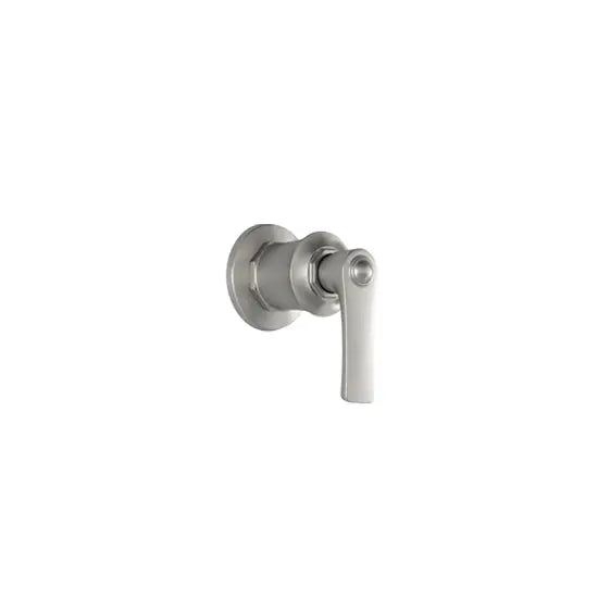 Kalia RUSTIK 1/2'' Volume Control Valve and Decorative Trim Pure Nickel PVD BF1526-125 - Plumbing Market