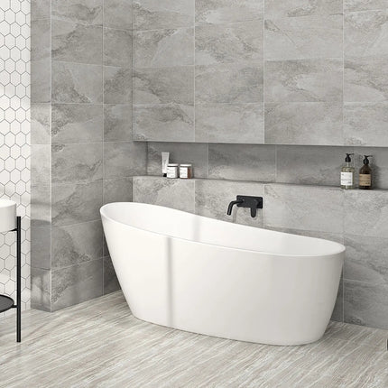 Zitta Bathtub Issa freestanding white 59 7/16" x 28 15/16" x 28 1/2", acrylic, Zitta collection TIS5929FA001 - Plumbing Market