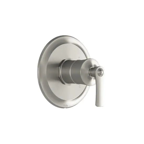 Kalia RUSTIK AQUATONIK Type T/P 1/2'' and Decorative Trim Pure Nickel PVD BF1524-125 - Plumbing Market